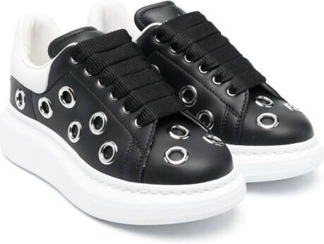 Alexander McQueen Kids Low-top sneakers Zwart