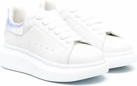 Alexander McQueen Kids Low-top sneakers Wit