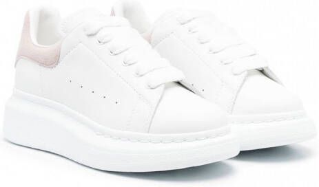 Alexander McQueen Kids Oversized sneakers 9182 WHITE PATCHOULI