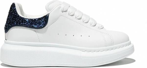 Alexander McQueen Kids Oversized sneakers Wit