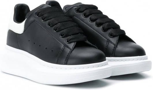 Alexander McQueen Kids Sneakers met chunky zool Zwart