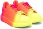 Alexander McQueen Kids Sneakers met kleurverloop Geel - Thumbnail 1