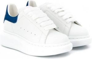 Alexander McQueen Kids Sneakers met plateauzool Wit
