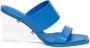 Alexander McQueen Muiltjes met plateauzool Blauw - Thumbnail 1