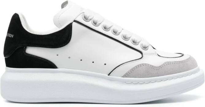 Alexander McQueen Leren sneakers Wit