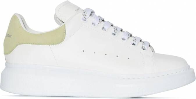 Alexander McQueen Oversized low-top sneakers Wit