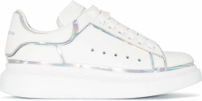 Alexander McQueen Oversized low-top sneakers Wit