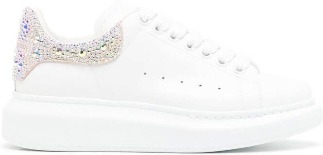 Alexander McQueen Pelle S. Gomma Larrysue sneakers Wit