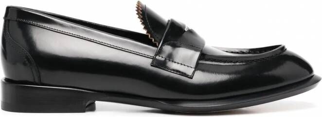 Alexander McQueen Penny loafers Zwart
