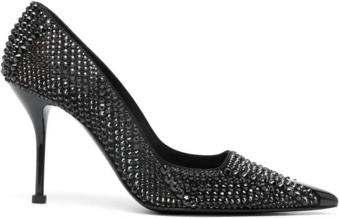 Alexander McQueen Punk pumps verfraaid met stras Zwart