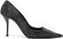 Alexander McQueen Punk pumps verfraaid met stras Zwart - Thumbnail 1