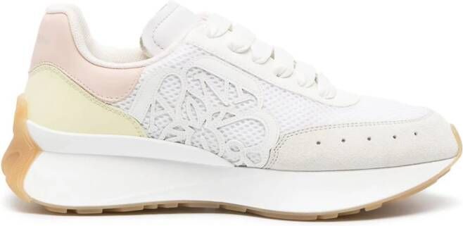 Alexander McQueen Sprint low-top sneakers Wit