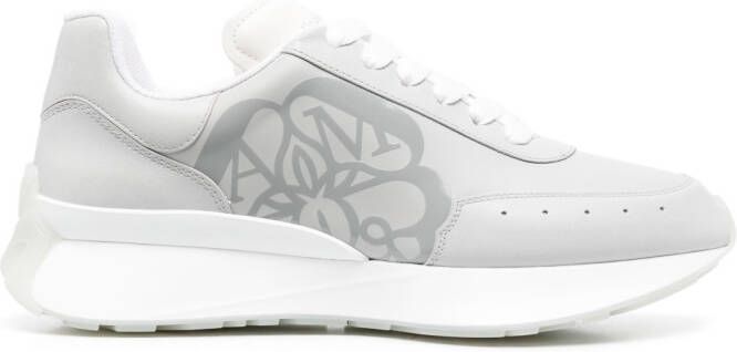 Alexander McQueen Sprint Runner low-top sneakers Grijs