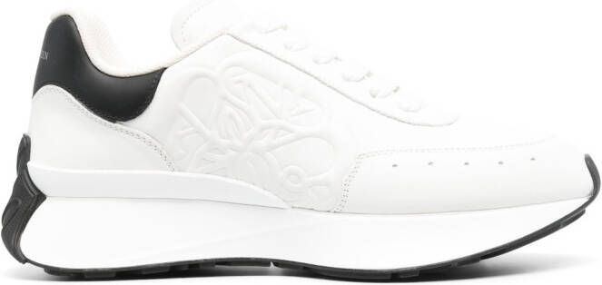 Alexander McQueen Sprint Runner low-top sneakers Wit