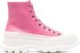 Alexander McQueen Tread Slick enkellaarzen Roze - Thumbnail 1