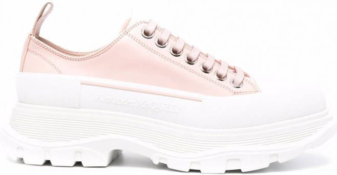 Alexander McQueen Tread Slick sneakers Roze