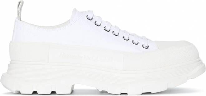 Alexander McQueen Tread Slick low-top sneakers Wit