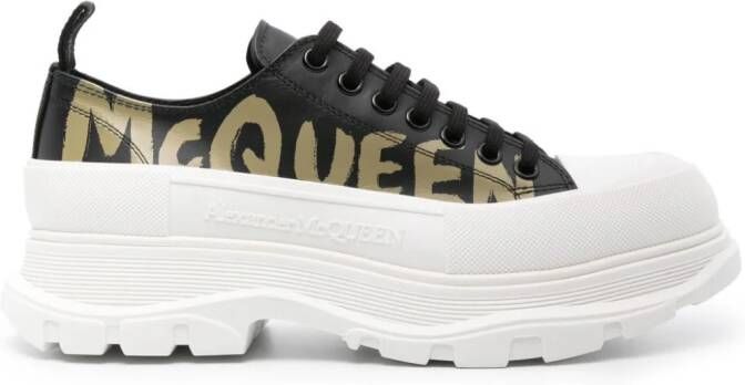 Alexander McQueen Tread Slick sneakers Zwart