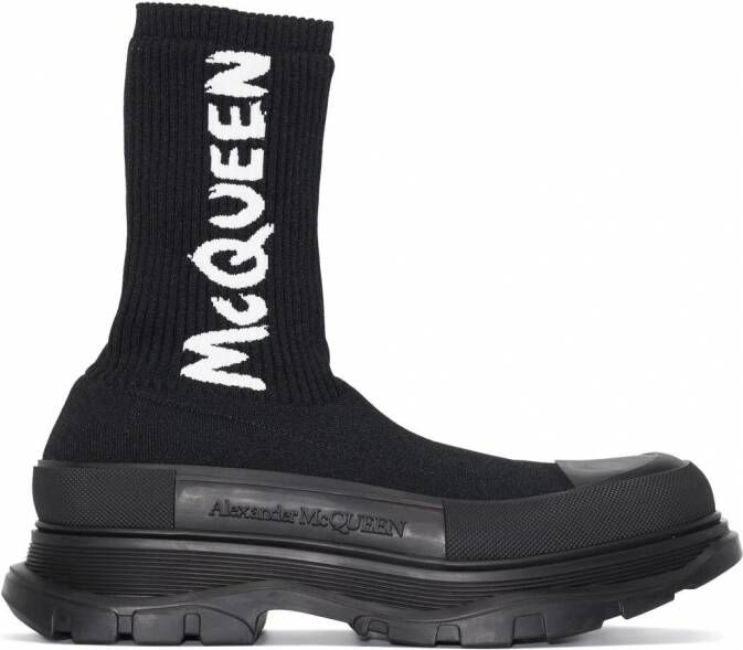 Alexander McQueen Tread soklaarzen Zwart