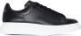 Alexander McQueen Oversized leren sneakers Zwart - Thumbnail 1