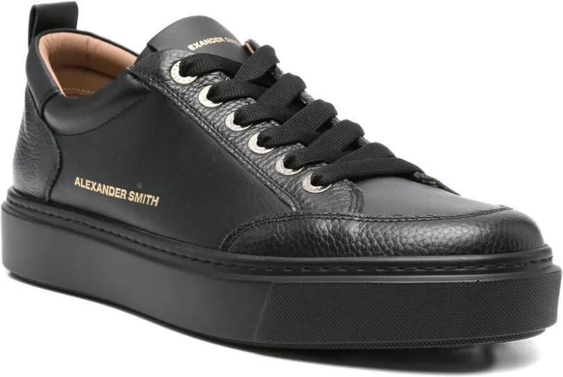 Alexander Smith Bond leren sneakers Zwart - Foto 2