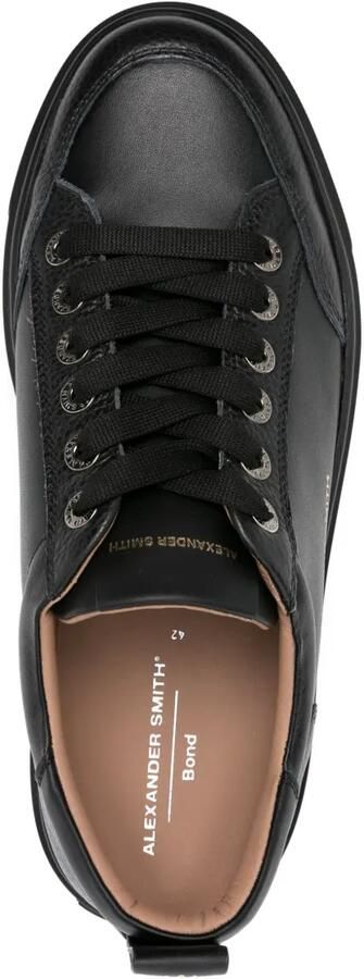 Alexander Smith Bond leren sneakers Zwart - Foto 4