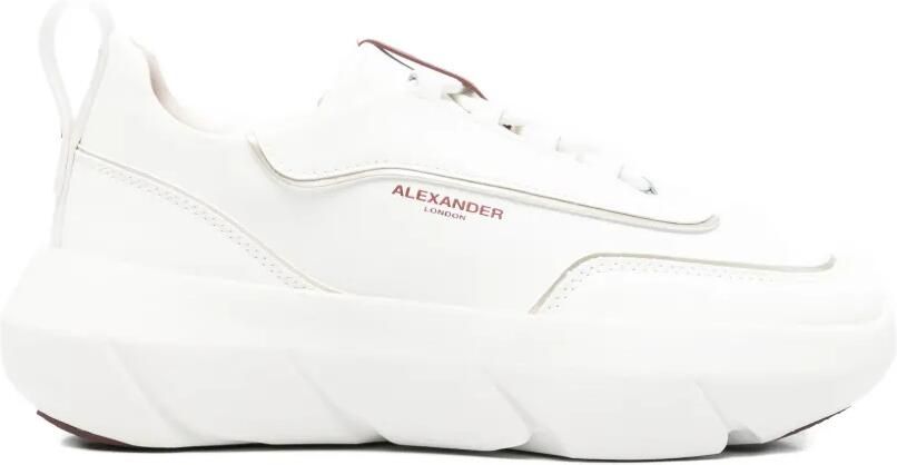 Alexander Smith Eclipse leren sneakers Wit
