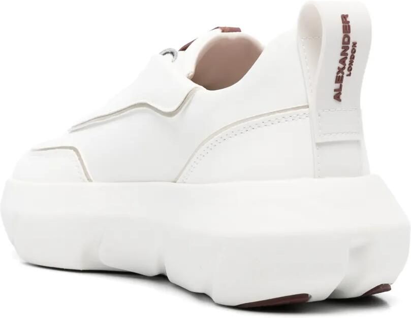 Alexander Smith Eclipse leren sneakers Wit - Foto 2