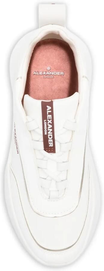 Alexander Smith Eclipse leren sneakers Wit - Foto 4