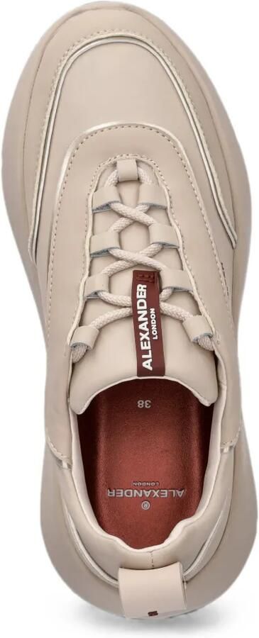 Alexander Smith Eclipse sneakers met chunky zool en logoprint Beige - Foto 4