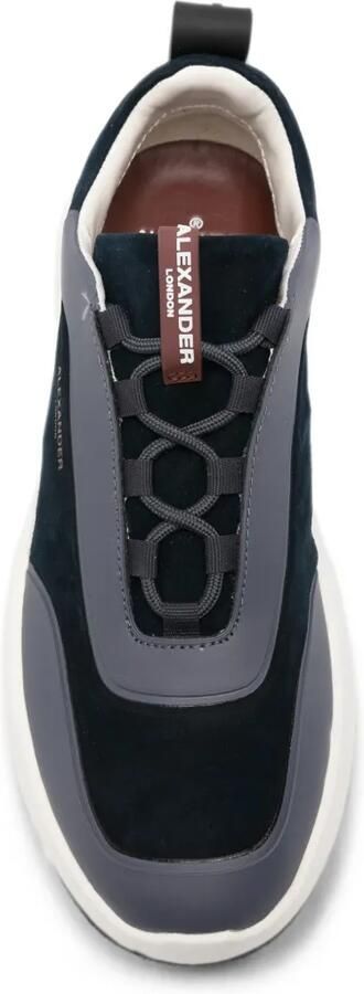 Alexander Smith Eclipse sneakers met vlakken en logoprint Blauw