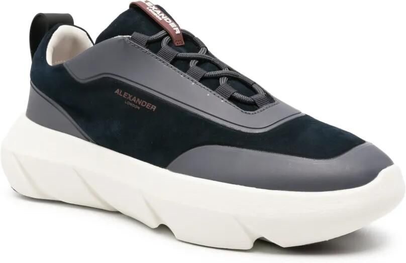 Alexander Smith Eclipse sneakers met vlakken en logoprint Blauw - Foto 3