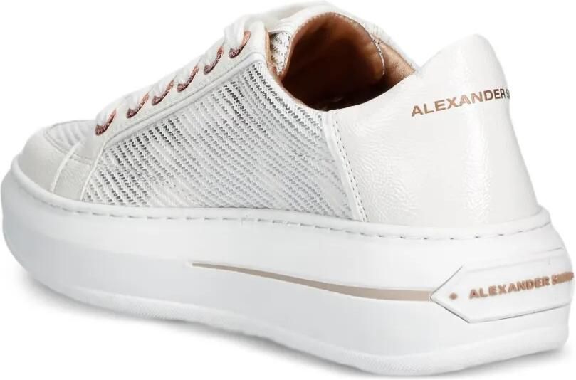 Alexander Smith Lancaster sneakers met logoplakkaat Wit - Foto 2
