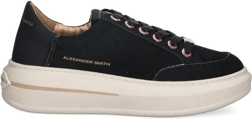 Alexander Smith Lancaster sneakers met ringlets Zwart