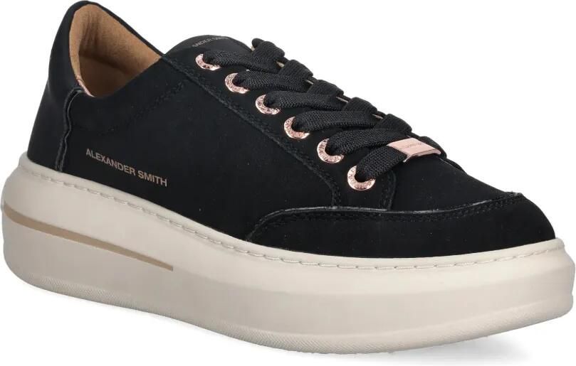 Alexander Smith Lancaster sneakers met ringlets Zwart - Foto 2