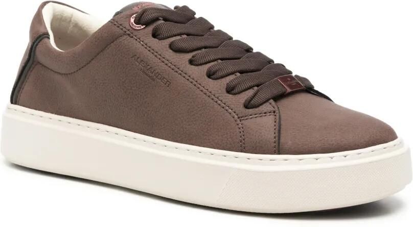 Alexander Smith leather sneakers Bruin - Foto 3