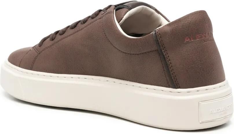 Alexander Smith leather sneakers Bruin - Foto 2