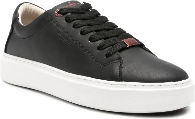 Alexander Smith Leren London sneakers met logo-reliëf Zwart - Foto 2