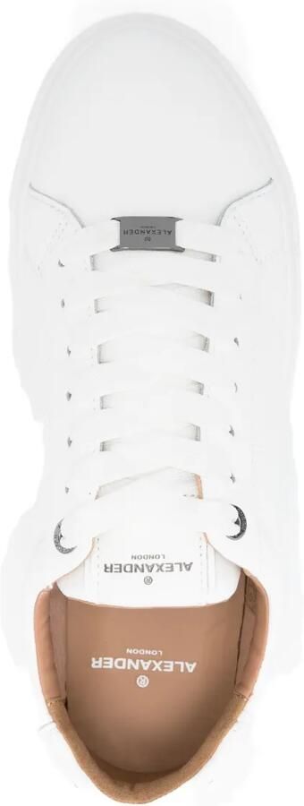 Alexander Smith Leren sneakers Wit - Foto 4