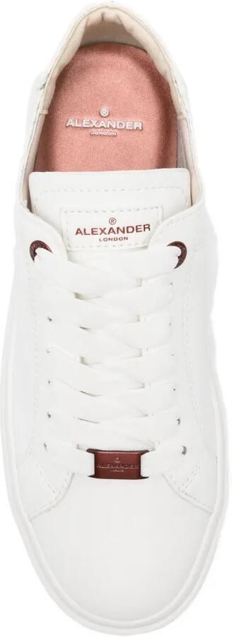 Alexander Smith London leren sneakers Wit