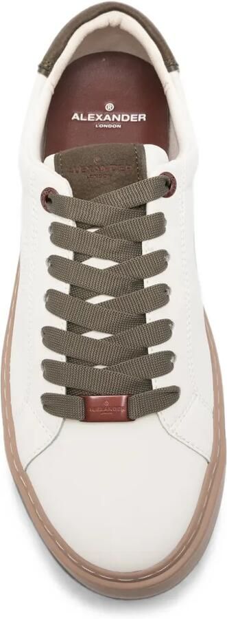 Alexander Smith London leren sneakers Wit - Foto 4