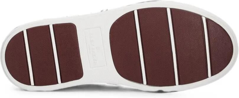 Alexander Smith London sneakers van bewerkt leer Wit - Foto 5