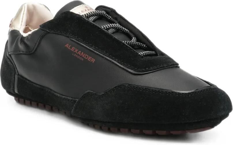 Alexander Smith River leren sneakers met vlakken Zwart - Foto 2