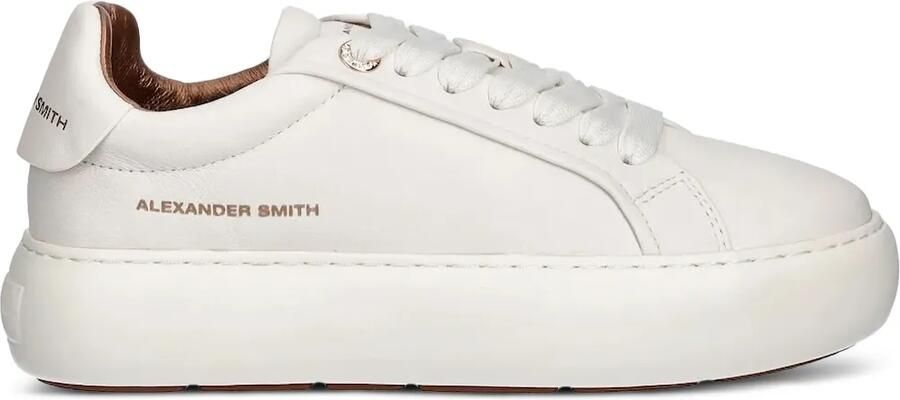 Alexander Smith Sneakers met plateauzool Wit