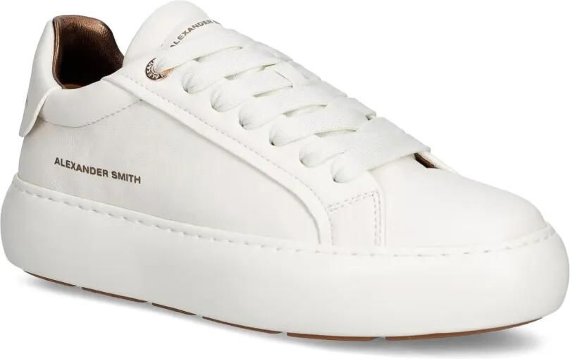 Alexander Smith Soho sneakers met logoprint en plateauzool Wit - Foto 2
