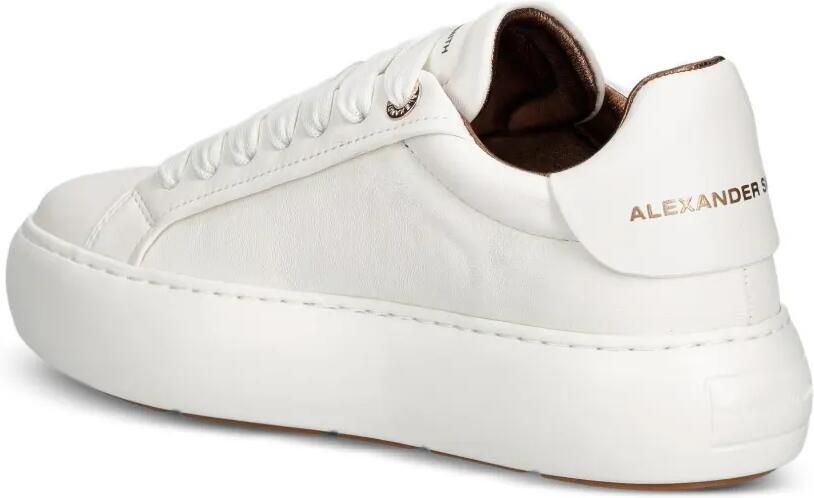 Alexander Smith Soho sneakers met logoprint en plateauzool Wit - Foto 3