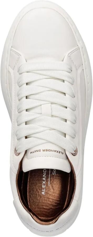 Alexander Smith Soho sneakers met logoprint en plateauzool Wit - Foto 4