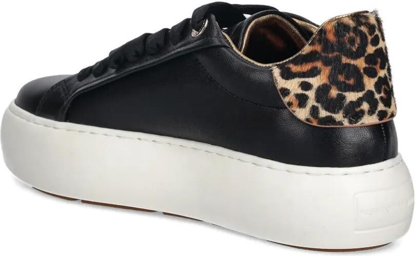 Alexander Smith Soho sneakers met plateauzool en luipaardprint Zwart - Foto 3