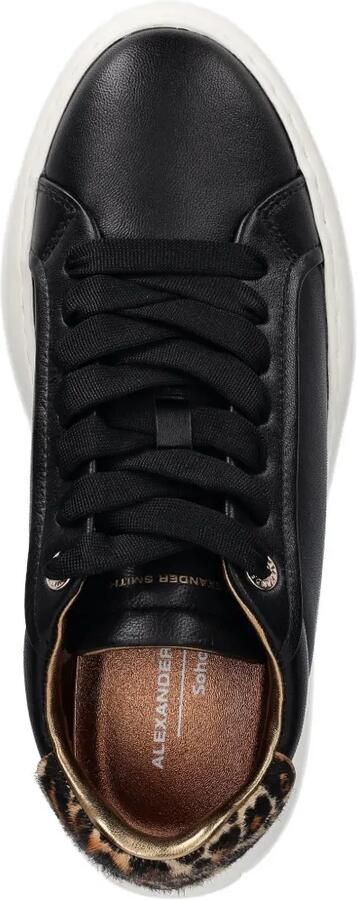 Alexander Smith Soho sneakers met plateauzool en luipaardprint Zwart - Foto 4