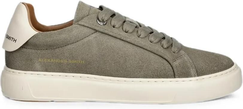 Alexander Smith Soho suède sneakers Groen